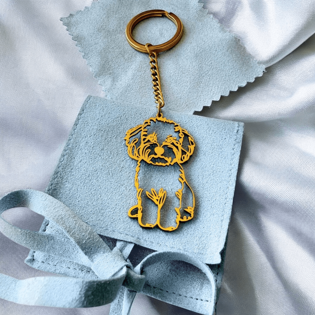 Cavoodle Key Chain - Pooch Luxury