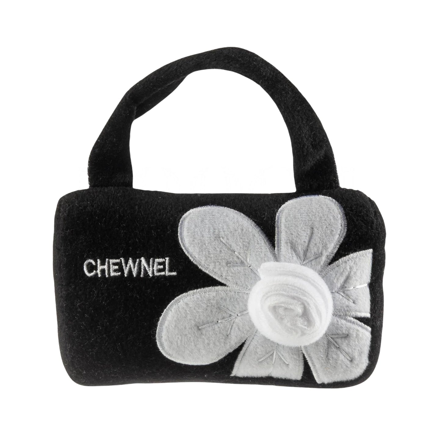 Chewnel Fleur Blanche Bag Dog Toy - Pooch Luxury