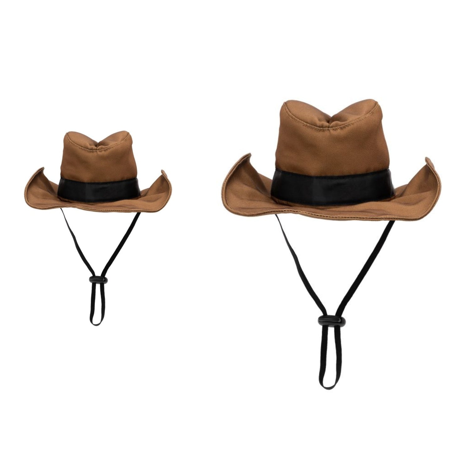 Cowboy Party Hat - Brown - Pooch Luxury