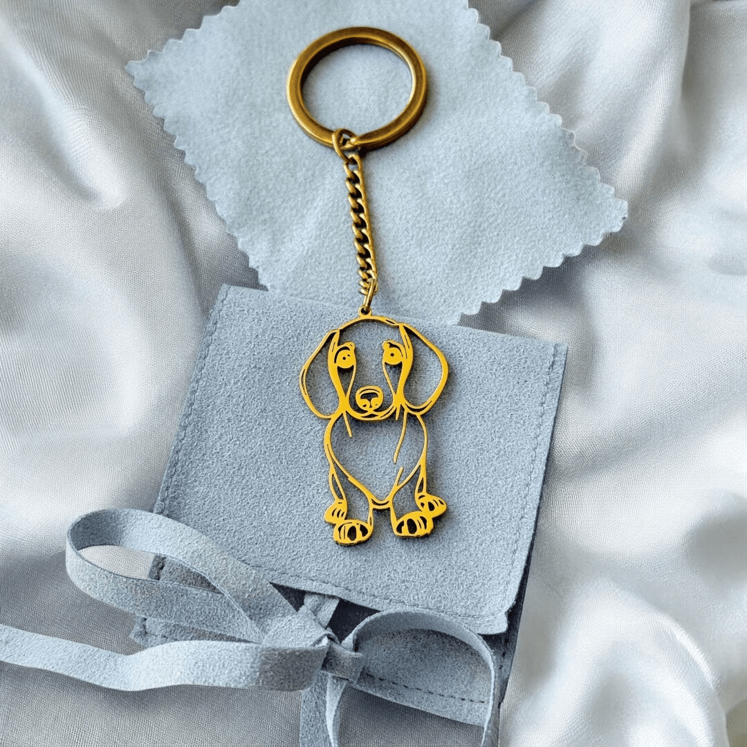Dashchund Key Chain - Pooch Luxury