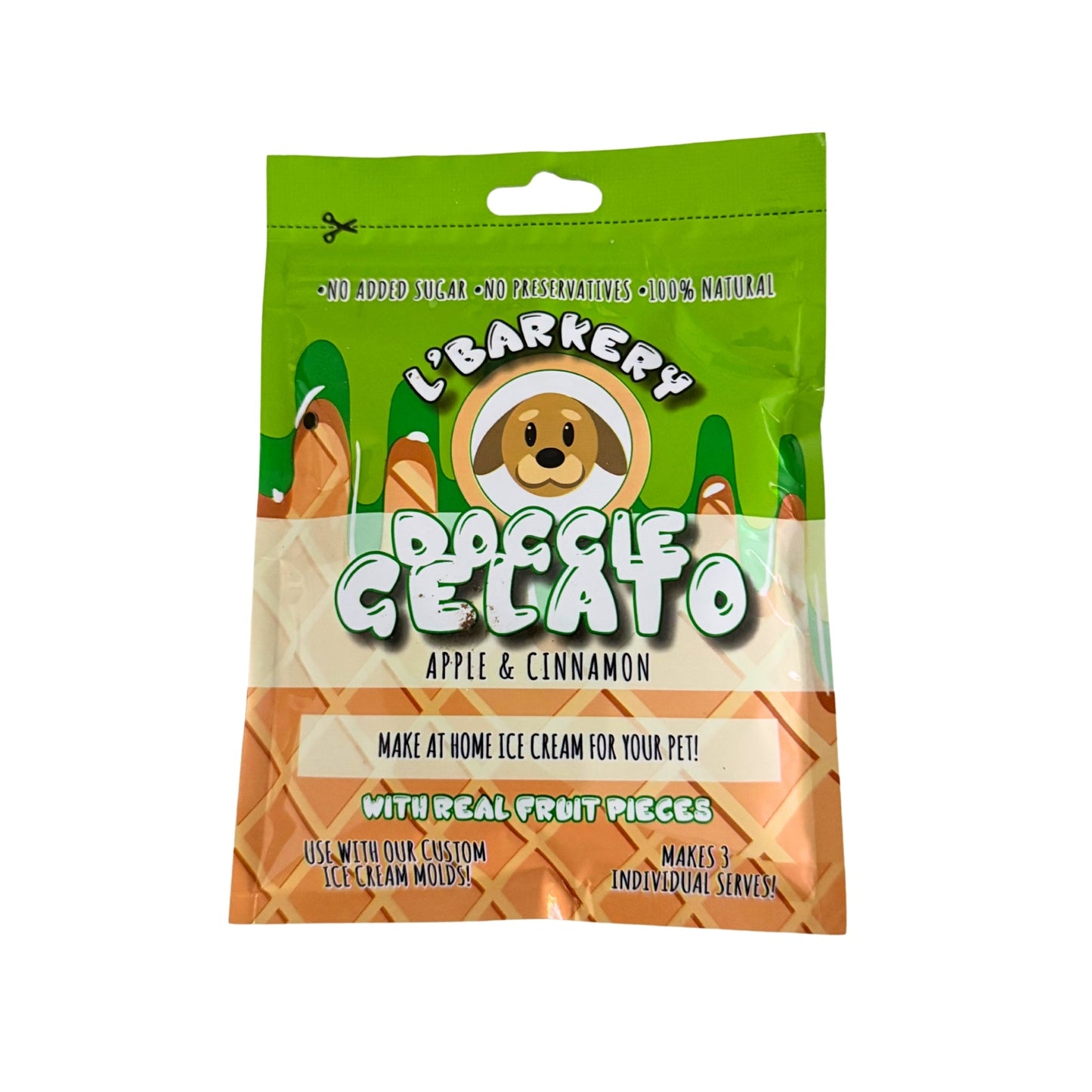 Doggie Gelato - Apple & Cinnamon - Pooch Luxury