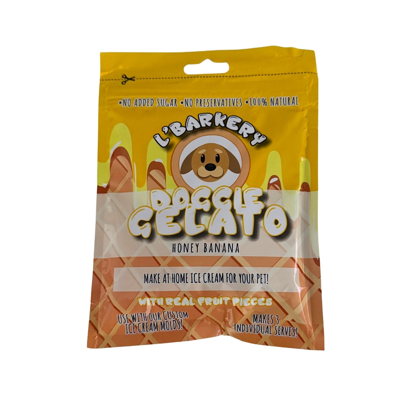 Doggie Gelato - Honey Banana - Pooch Luxury