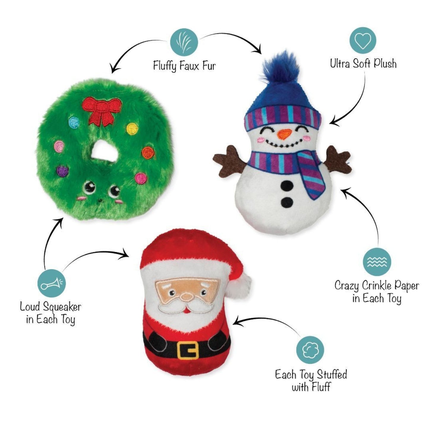 Fringe Studio We Have Great Chemis - Tree Dog Toy - Pooch Luxury
