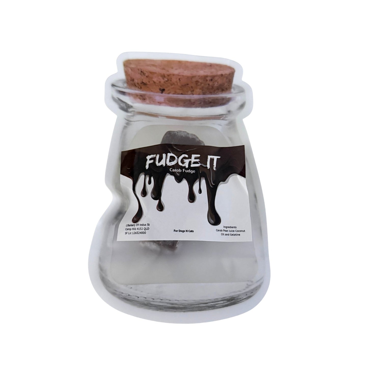 Fudge It - Carob Fudge - Pooch Luxury