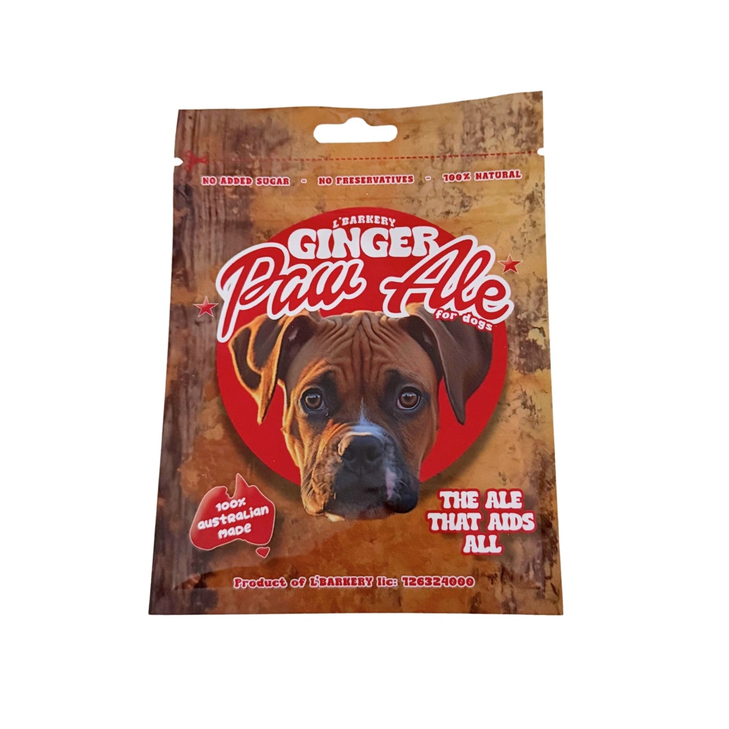 Ginger Paw Ale - Pooch Luxury