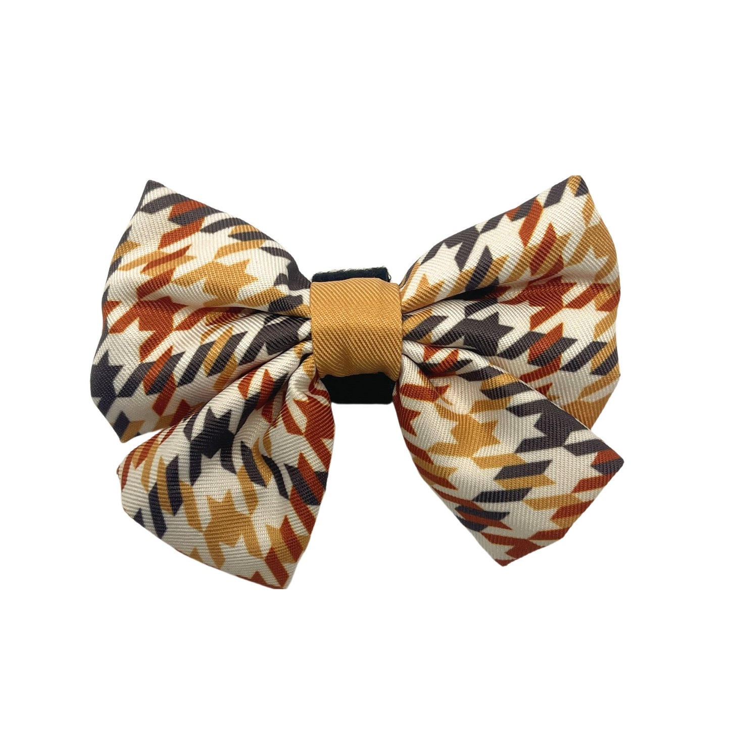 Houndstooth - Beau Sailor Bow Tie - Pooch Luxury