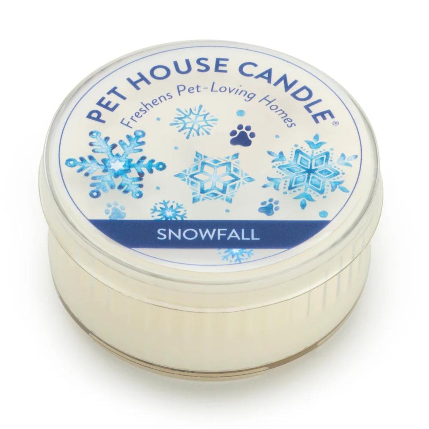 One Fur All Pet House Mini Candle - Snowfall - Pooch Luxury