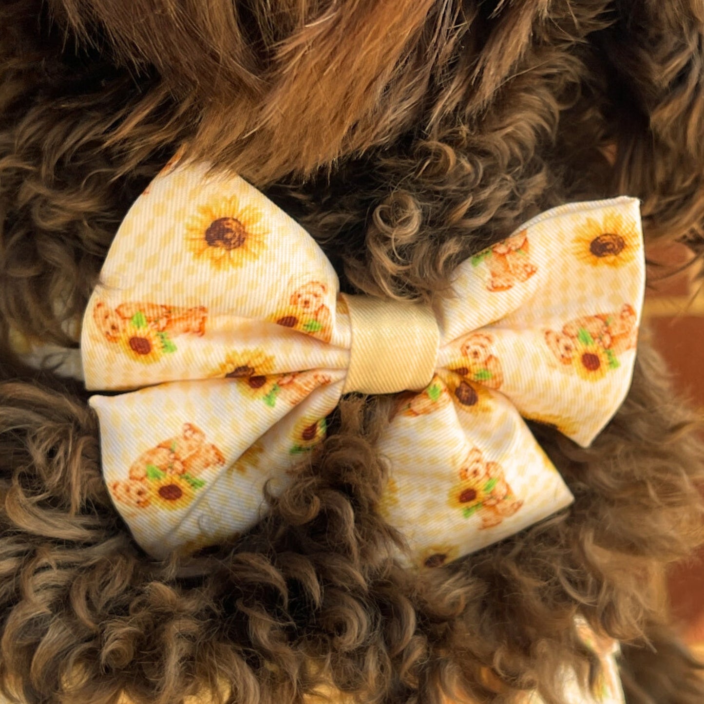 Sunflower Bears Sailor Bow Tie - Pooch Luxury