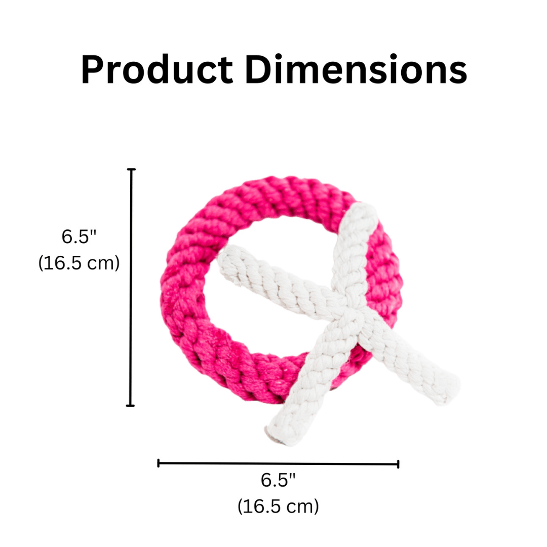 Xo Valentine's Rope Dog Toy - Pooch Luxury