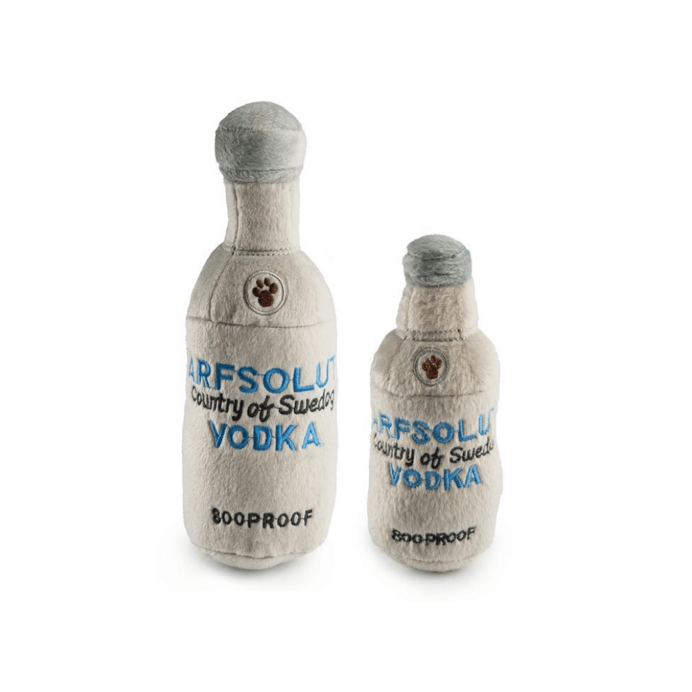 Arfsolut Vodka Dog Plush Toy - Pooch Luxury