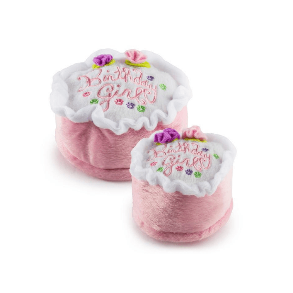 Birthday Girl Cake Dog Toy - Pooch Luxury