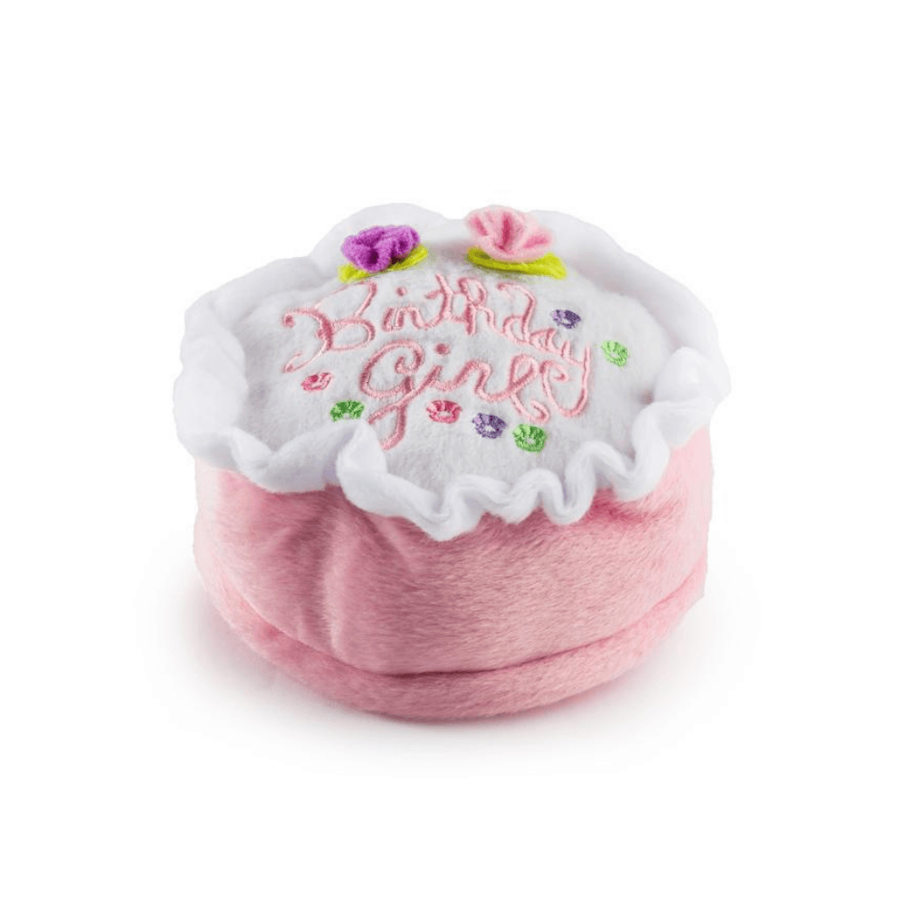 Birthday Girl Cake Dog Toy - Pooch Luxury