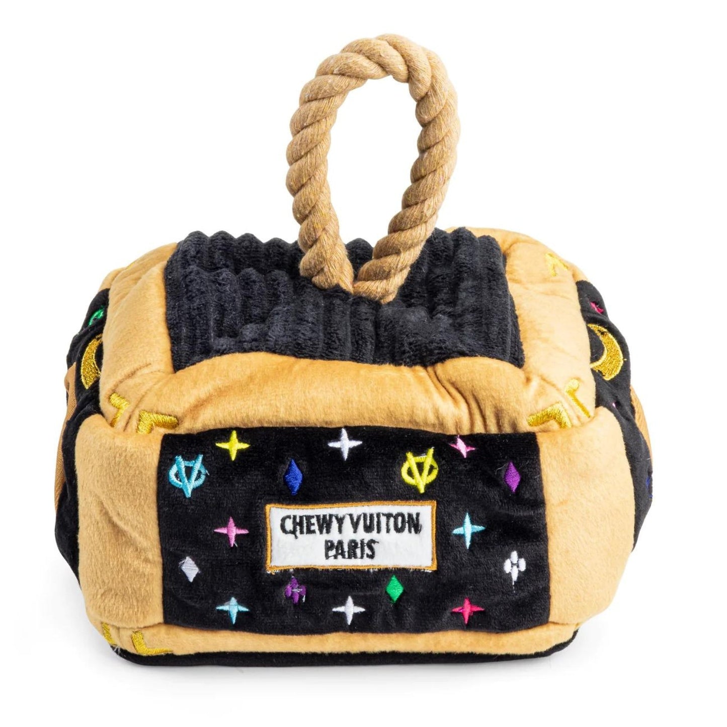 Black Monogram Chewy Vuiton Trunk - Pooch Luxury