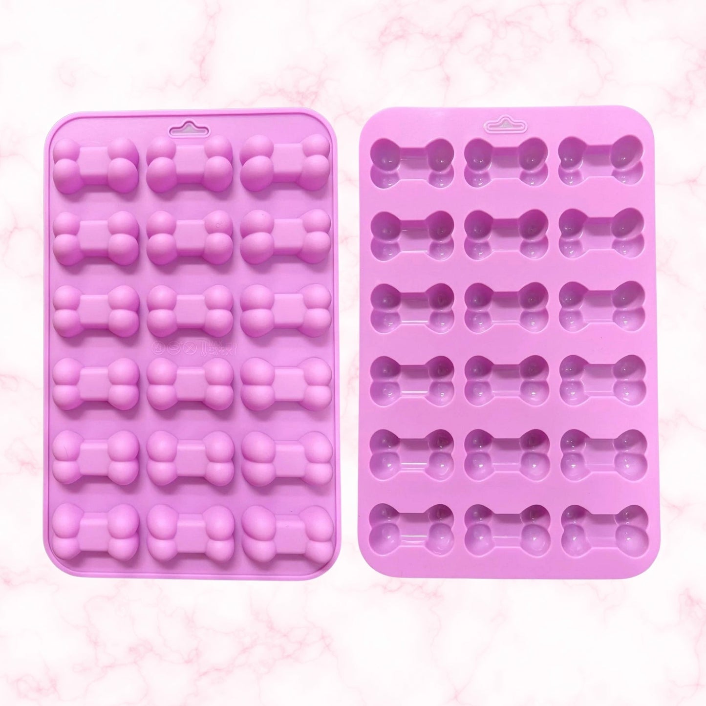 Bones - Silicone Mould - Purple - Pooch Luxury