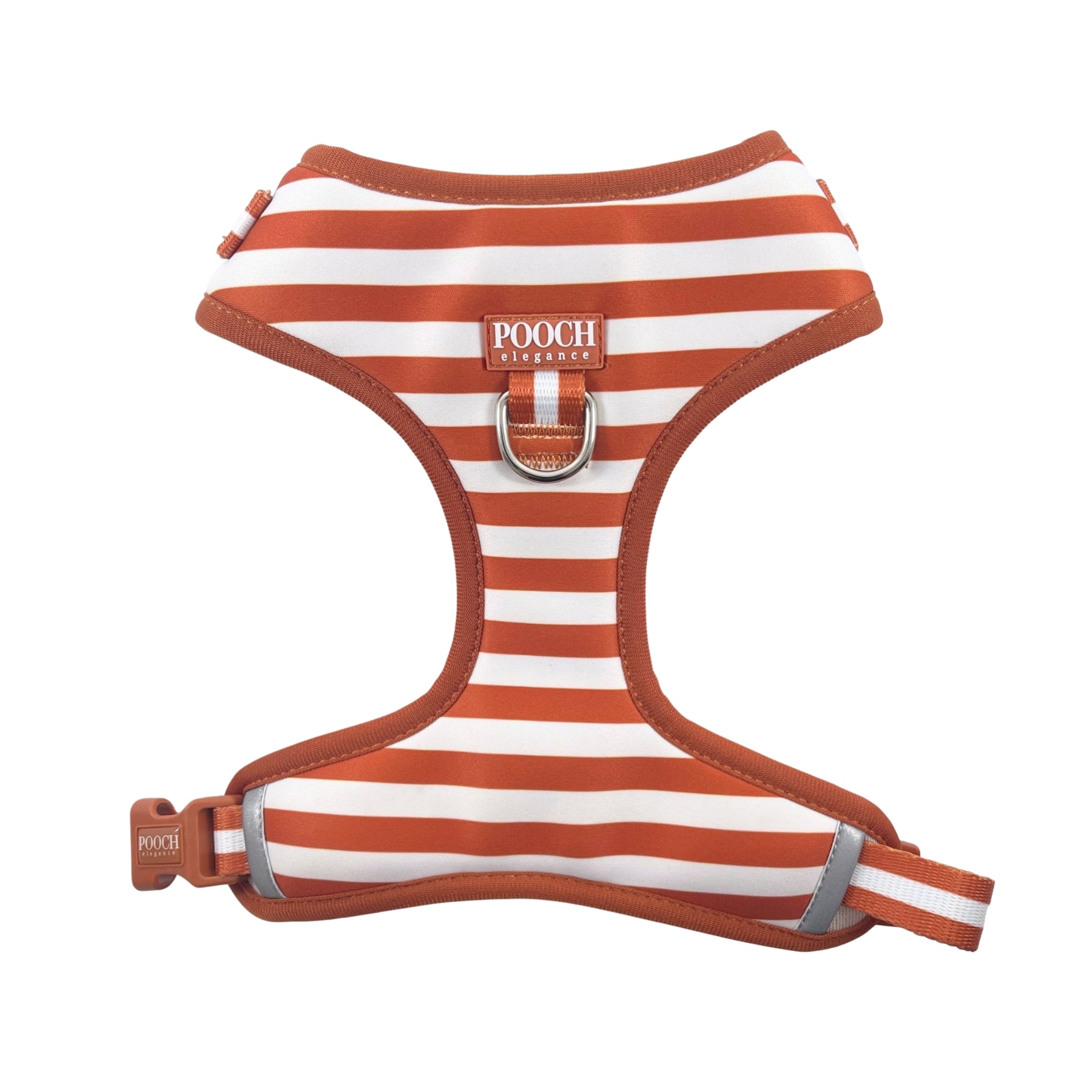 Carnival Stripe - Caramel Adjustable Harness - Pooch Luxury