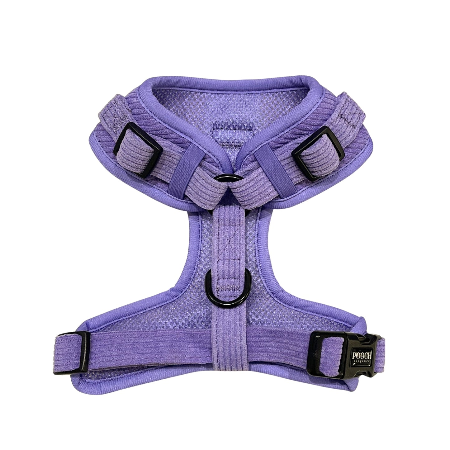 Corduroy Adjustable Harness - Dusty Purple - Pooch Luxury
