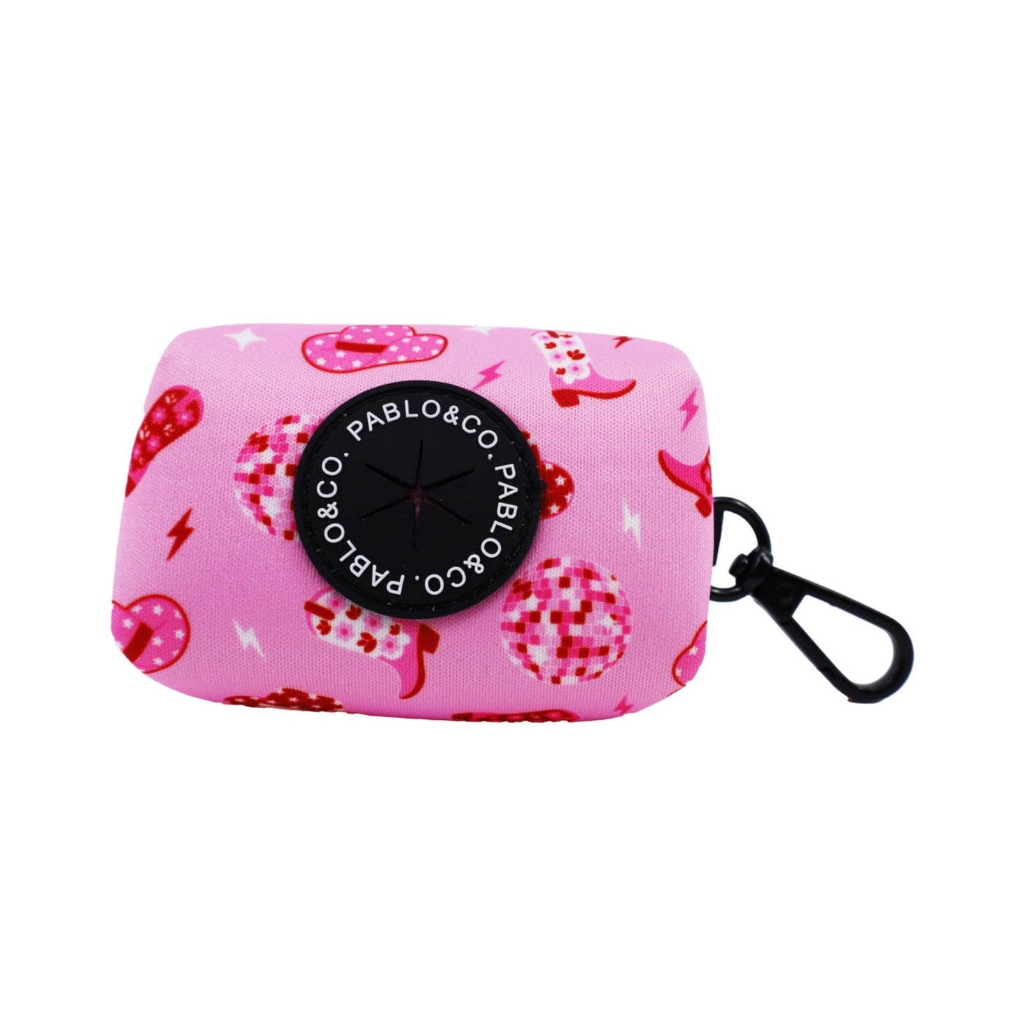 Disco Cowgirl Poop Bag Holder - Pooch Luxury