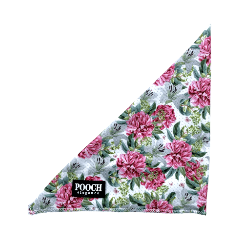 Exotic Blooms Bandana - Pooch Luxury