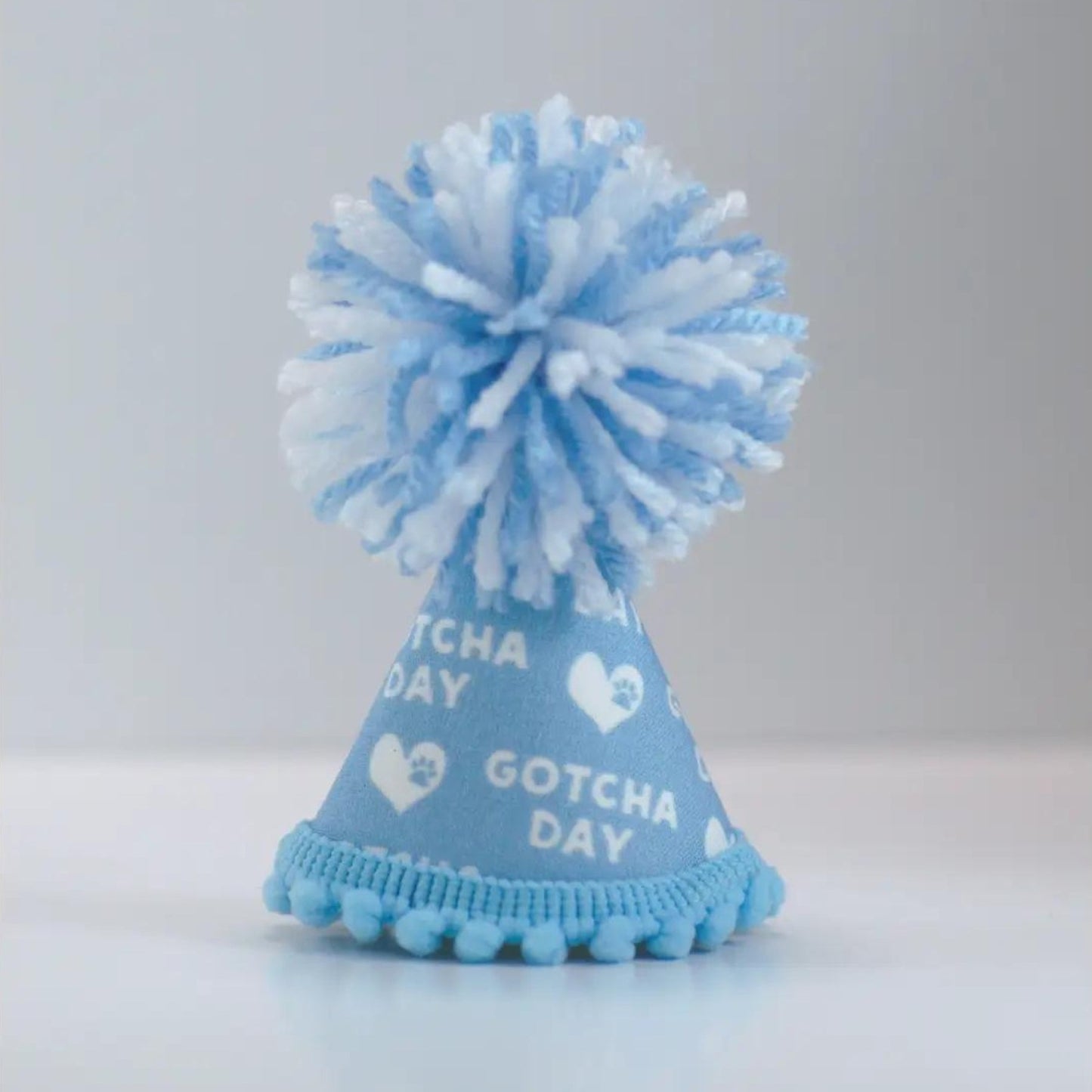 Gotcha Day Blue Party Hat - Pooch Luxury