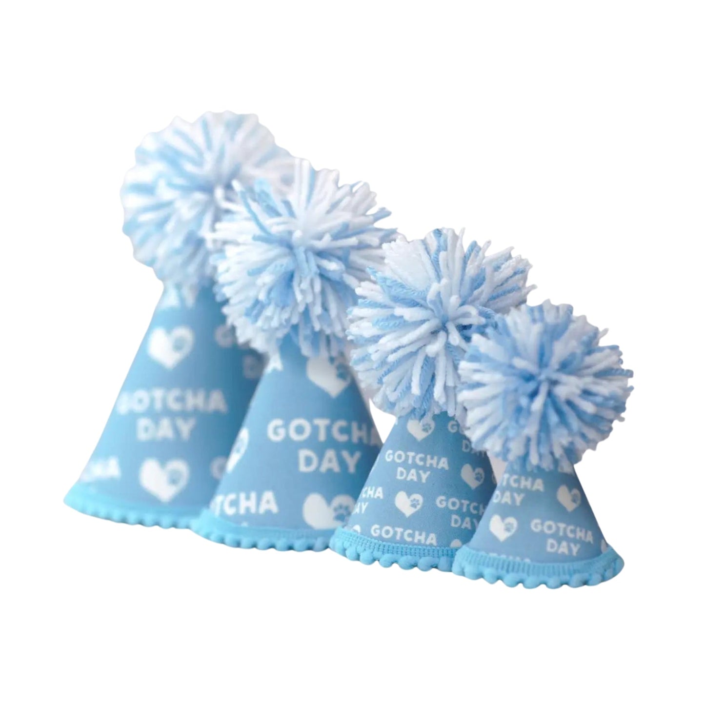 Gotcha Day Blue Party Hat - Pooch Luxury