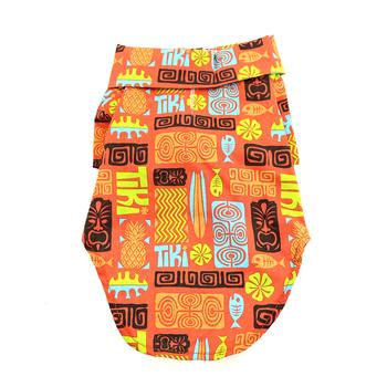 Hawaiian Camp Shirt - Tiki - Pooch Luxury
