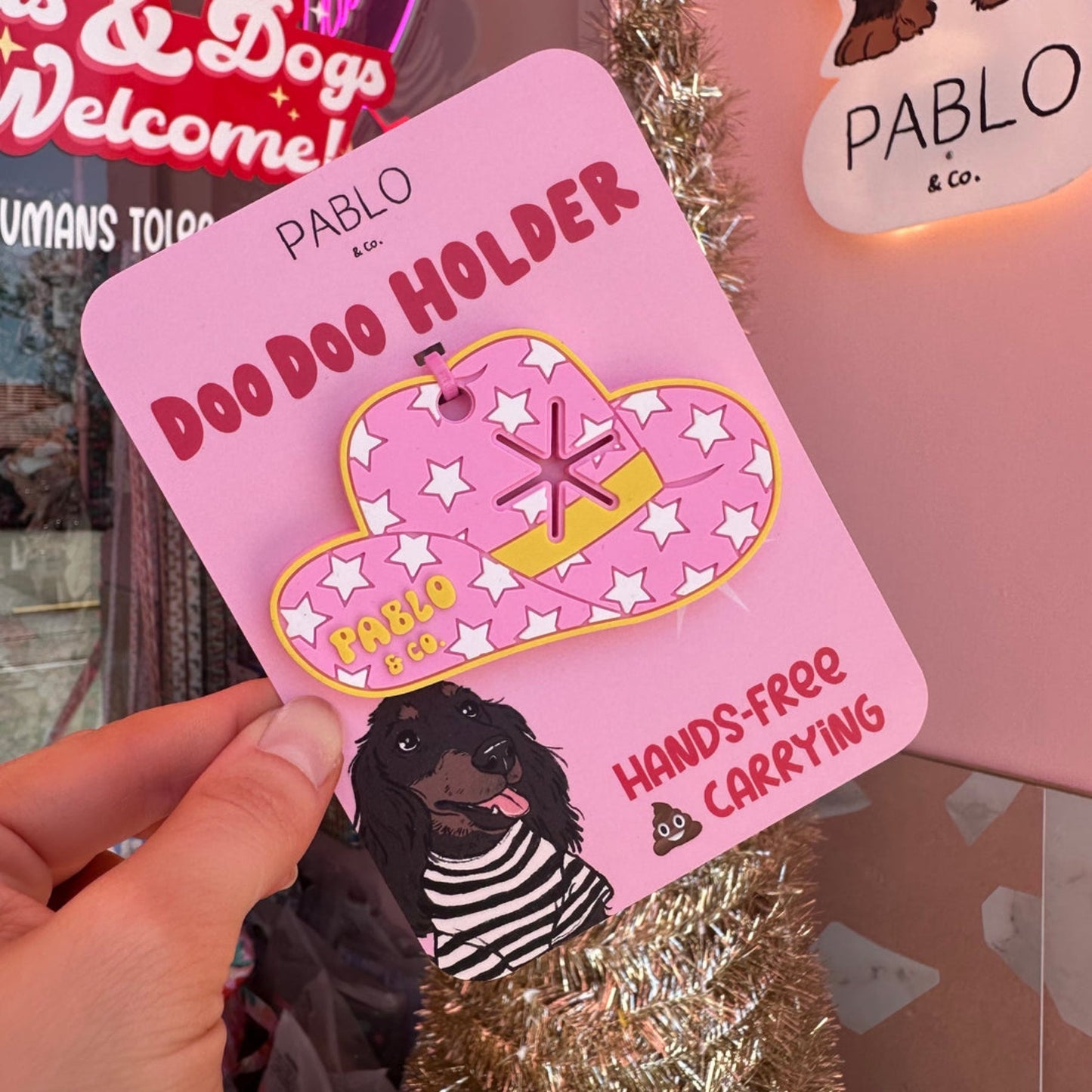 Howdy Doo Doo Holder - Pooch Luxury