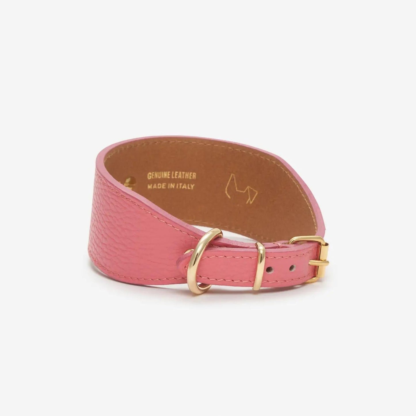 Juno Coral Greyhound Collar - Pooch Luxury