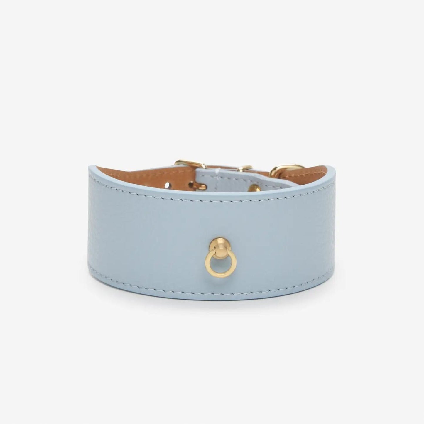 Juno Sky Blue Greyhound Collar - Pooch Luxury