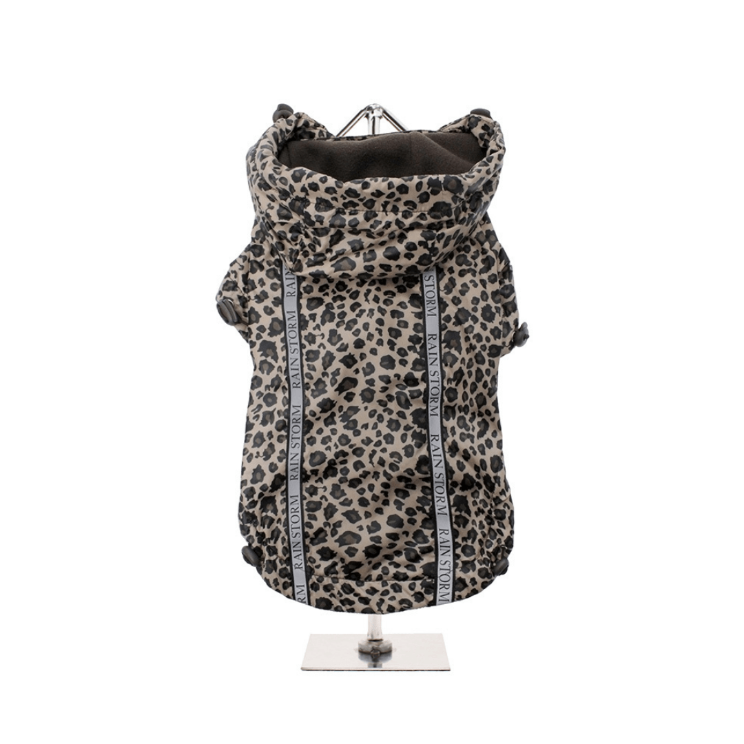 Leopard Print Rainstorm Raincoat Pooch Luxury