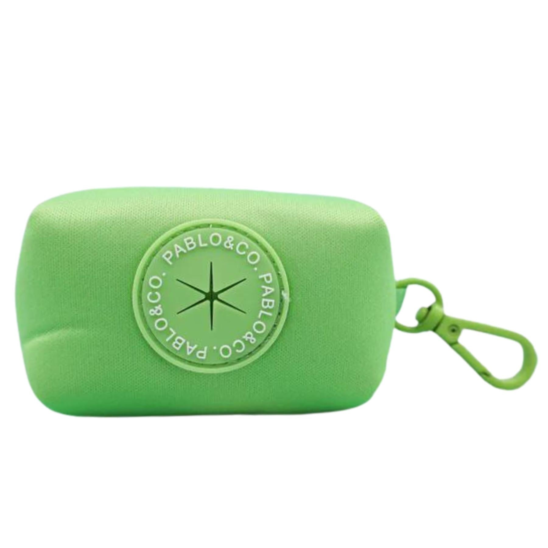 Lime Poop Bag Holder Pooch Luxury
