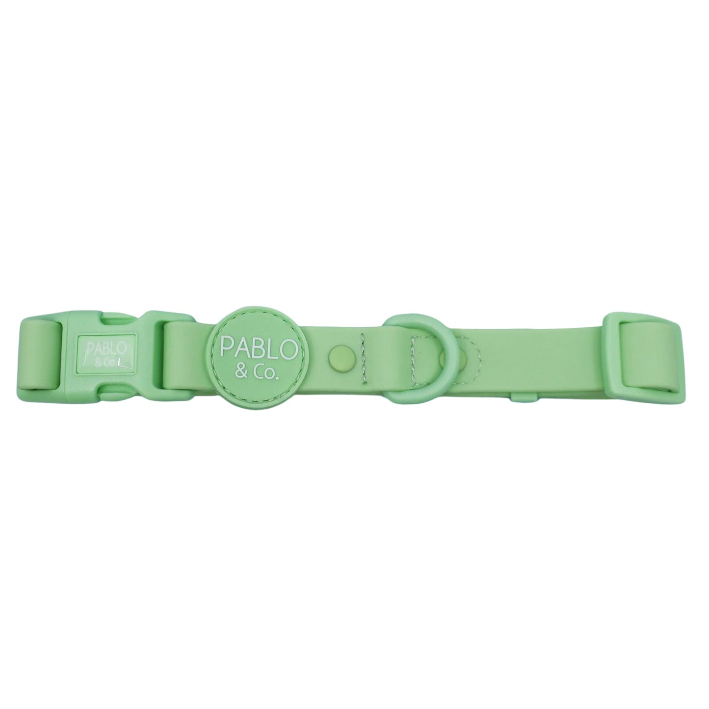 Lime Waterproof Collar - Pooch Luxury