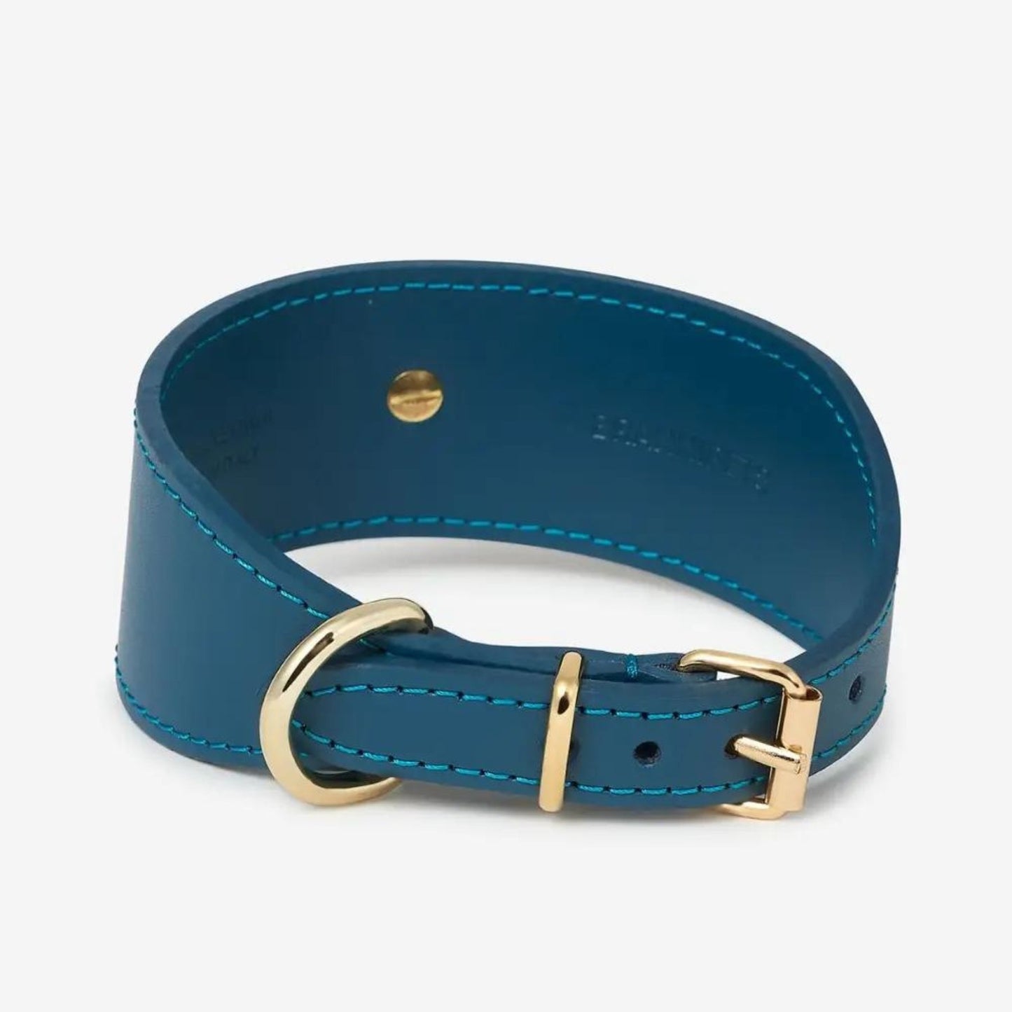 Nara Blue Greyhound Collar - Pooch Luxury