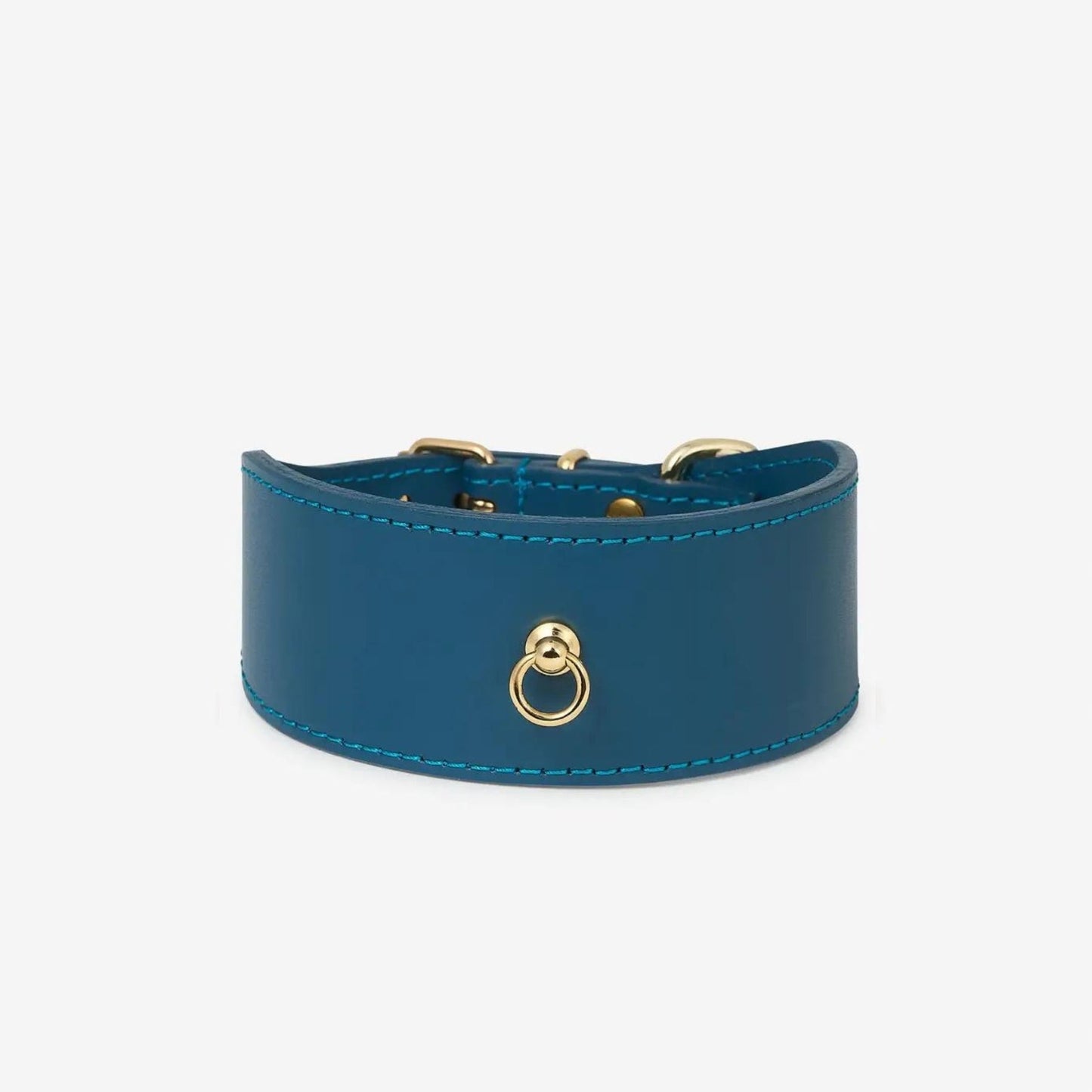 Nara Blue Greyhound Collar - Pooch Luxury