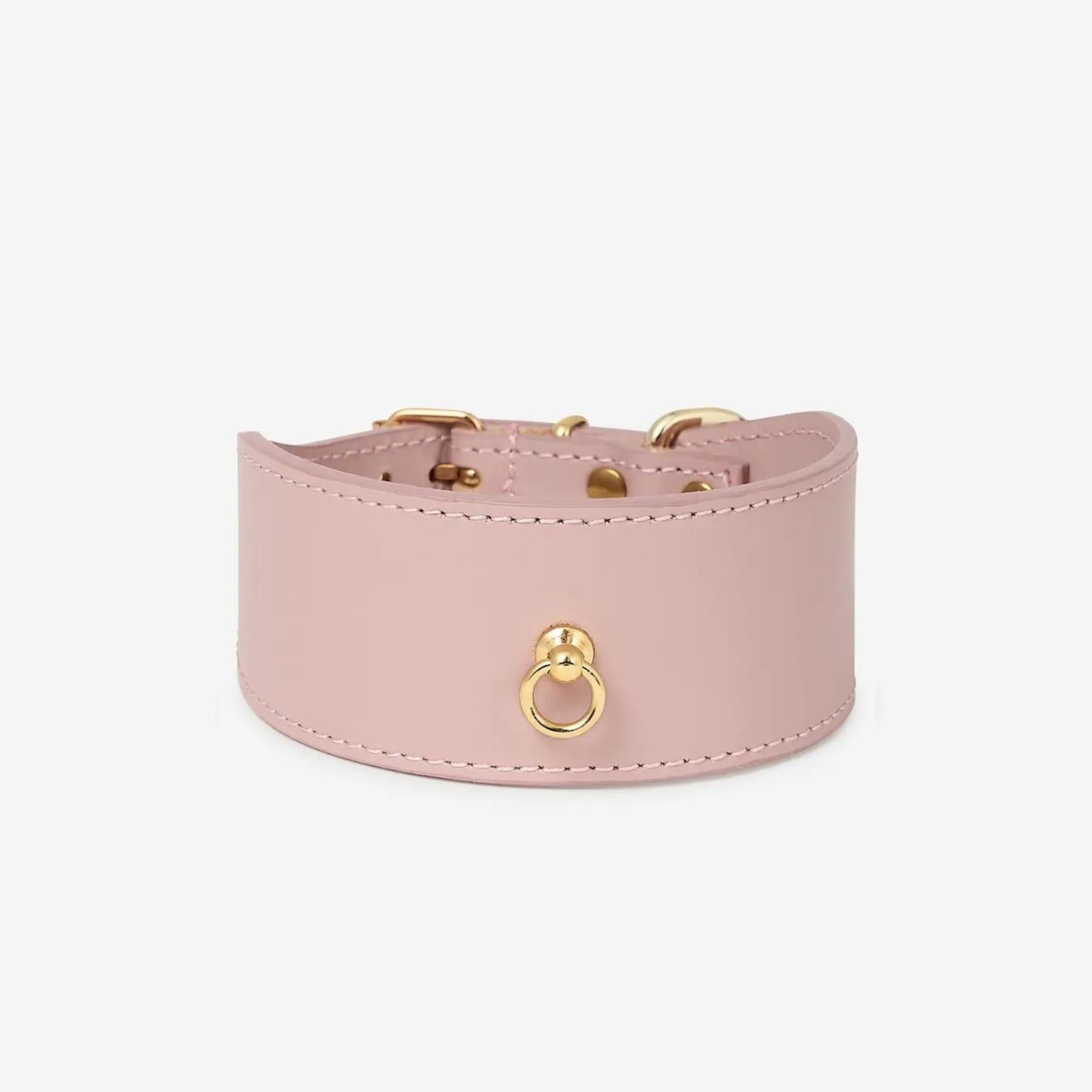 Pink shop greyhound collar