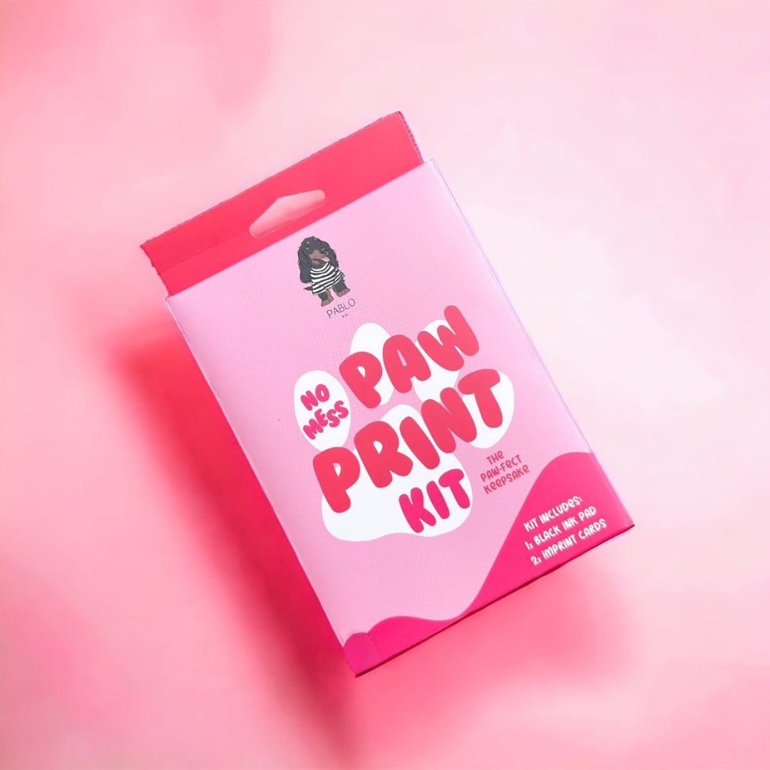 Pablo & Co No Mess Paw Print Kit Pooch Luxury