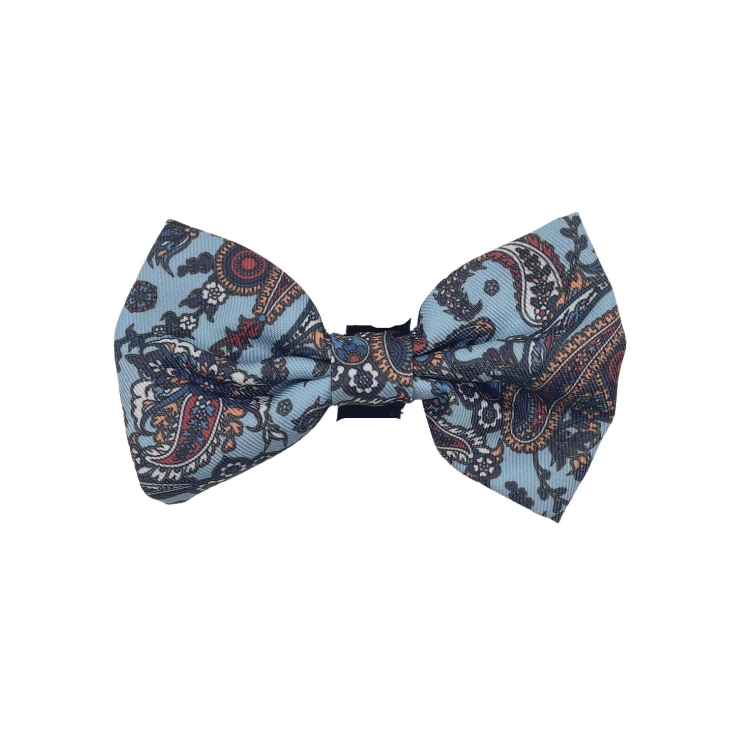Paisley Blues Bow Tie - Pooch Luxury