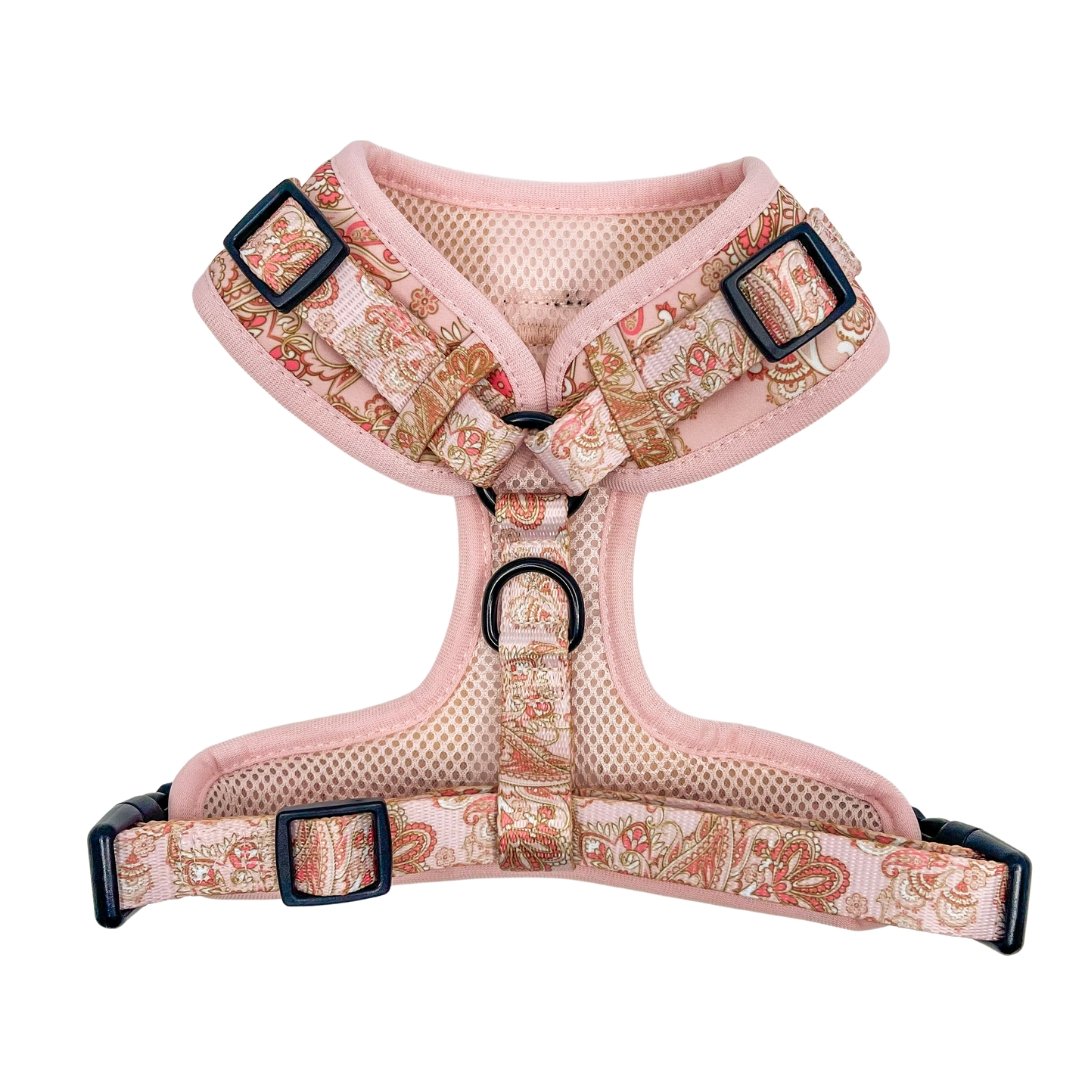 
                  
                    Paisley Blush Adjustable Harness - Pooch Luxury
                  
                