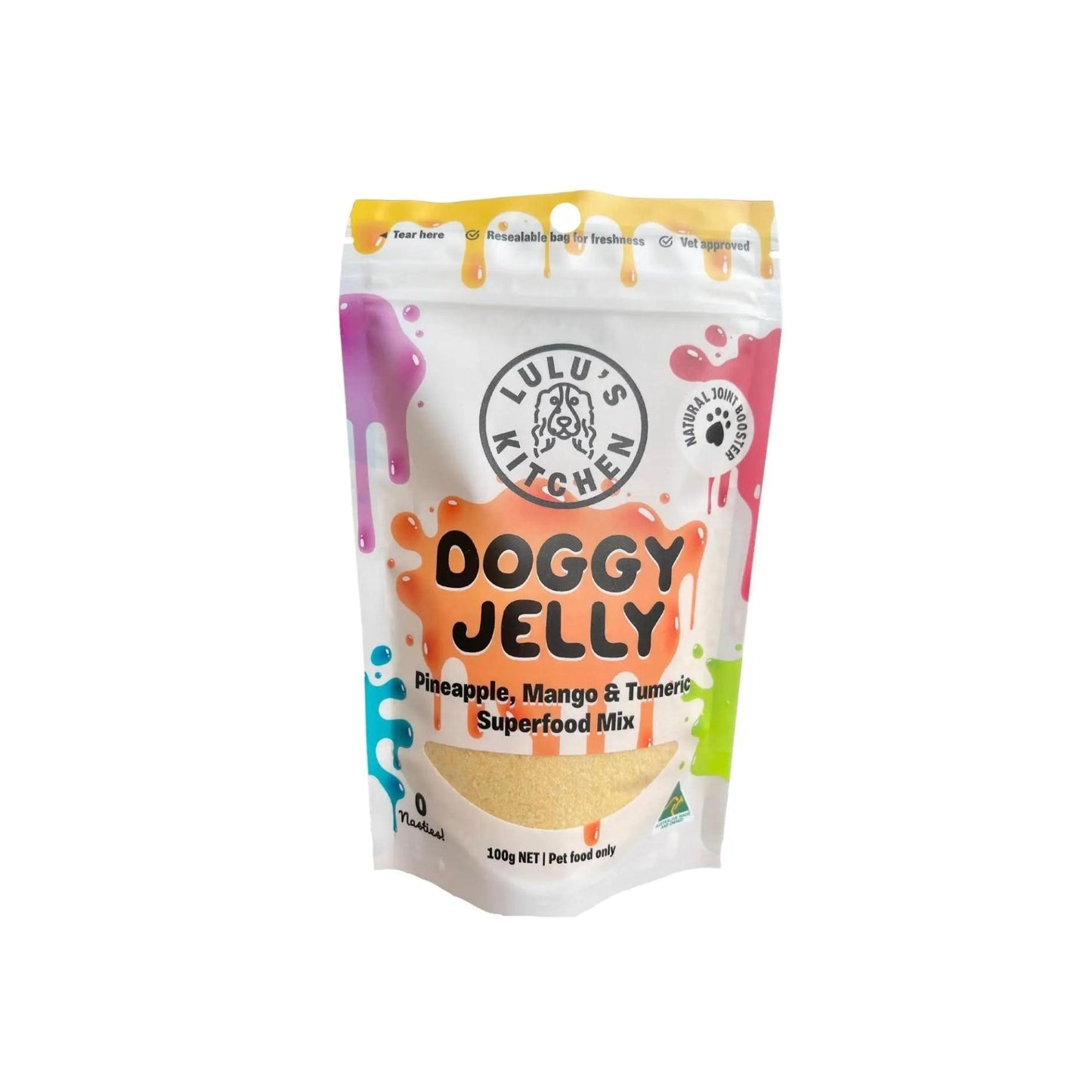 Pineapple, Mango & Turmeric Superfood Jelly - Pooch Luxury