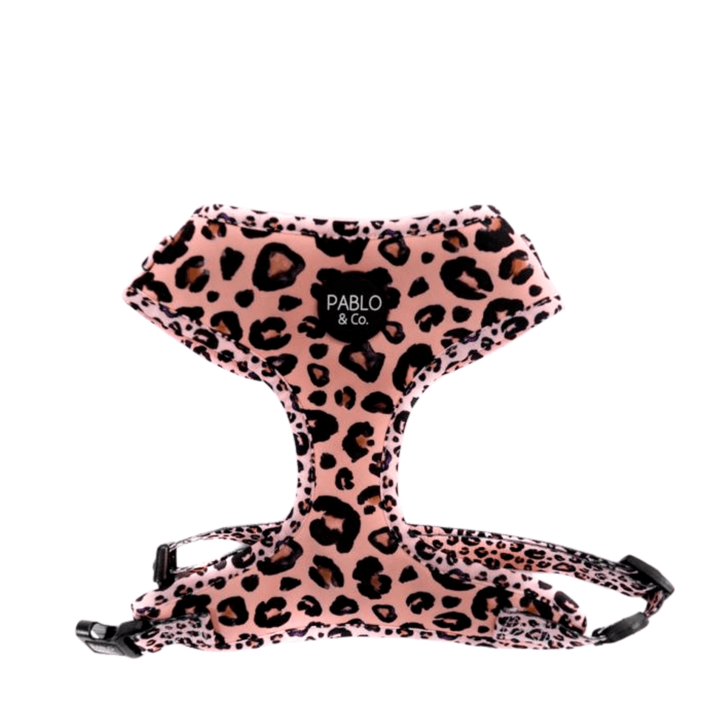 Pink Leopard Adjustable Harness - Pooch Luxury