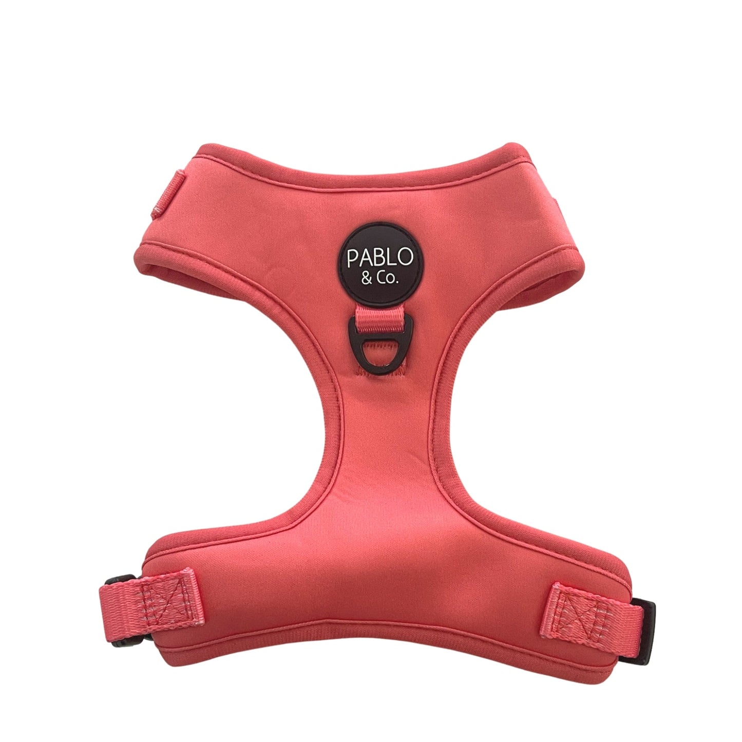 Raspberry Adjustable Dog Harness - Pooch Luxury