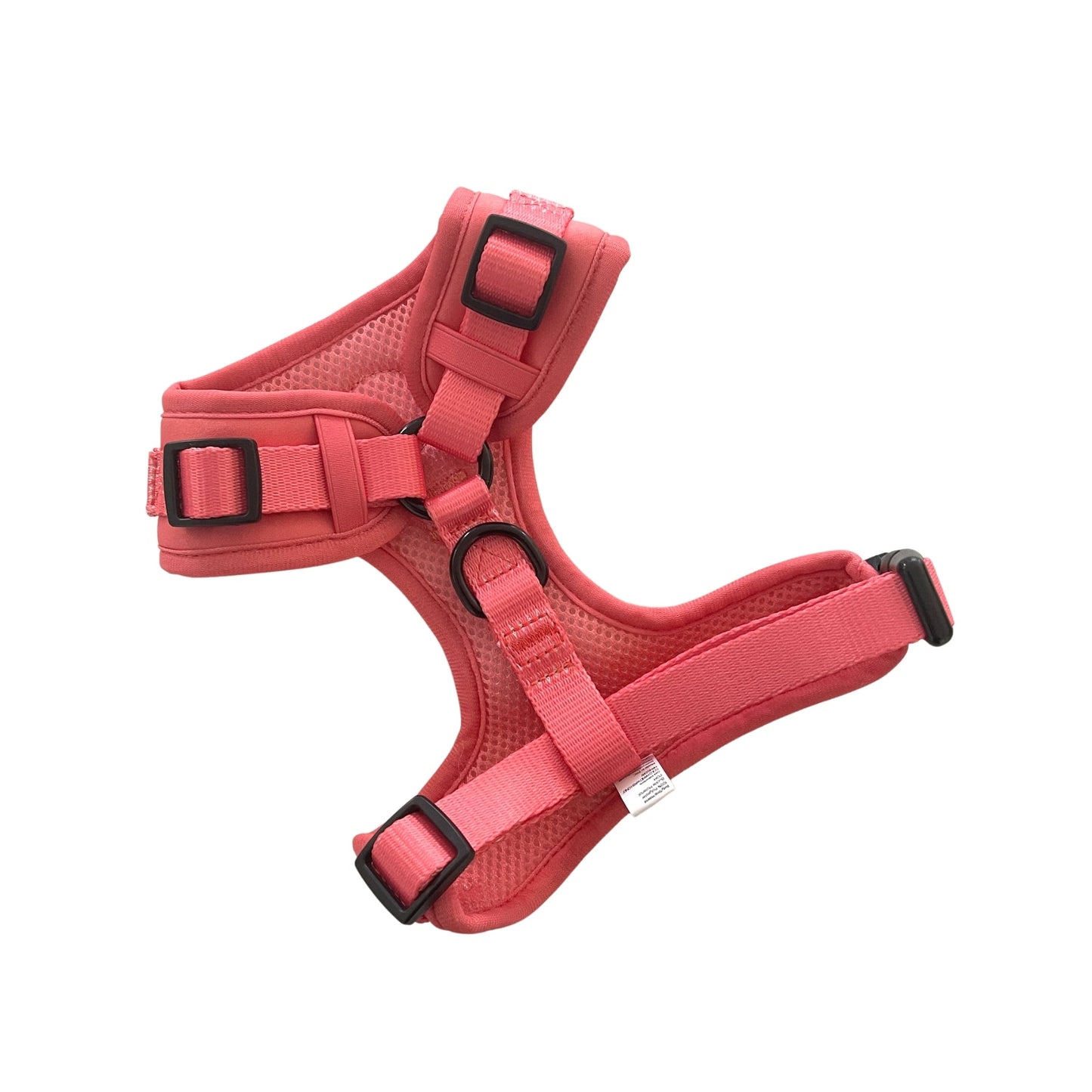 Raspberry Adjustable Dog Harness - Pooch Luxury