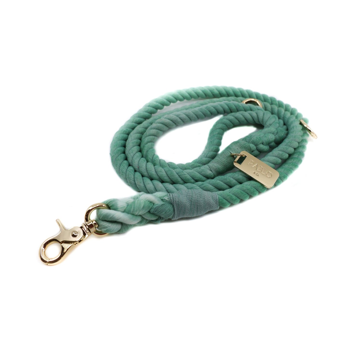 Rope Leash - Sage - Pooch Luxury