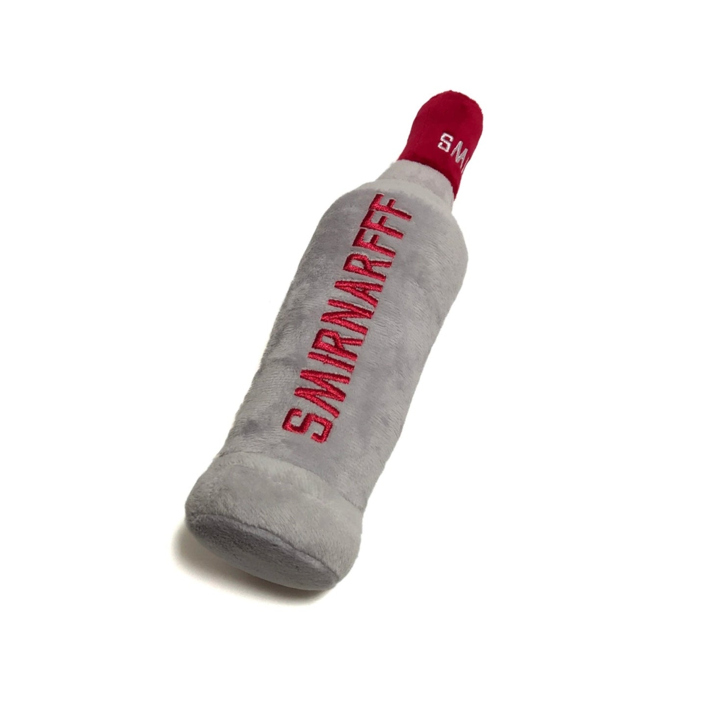 Smirnarff Vodka Bottle Plush Dog Toy - Pooch Luxury