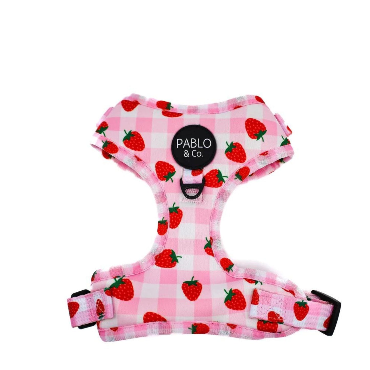 Strawberry Fields Adjustable Harness - Pooch Luxury
