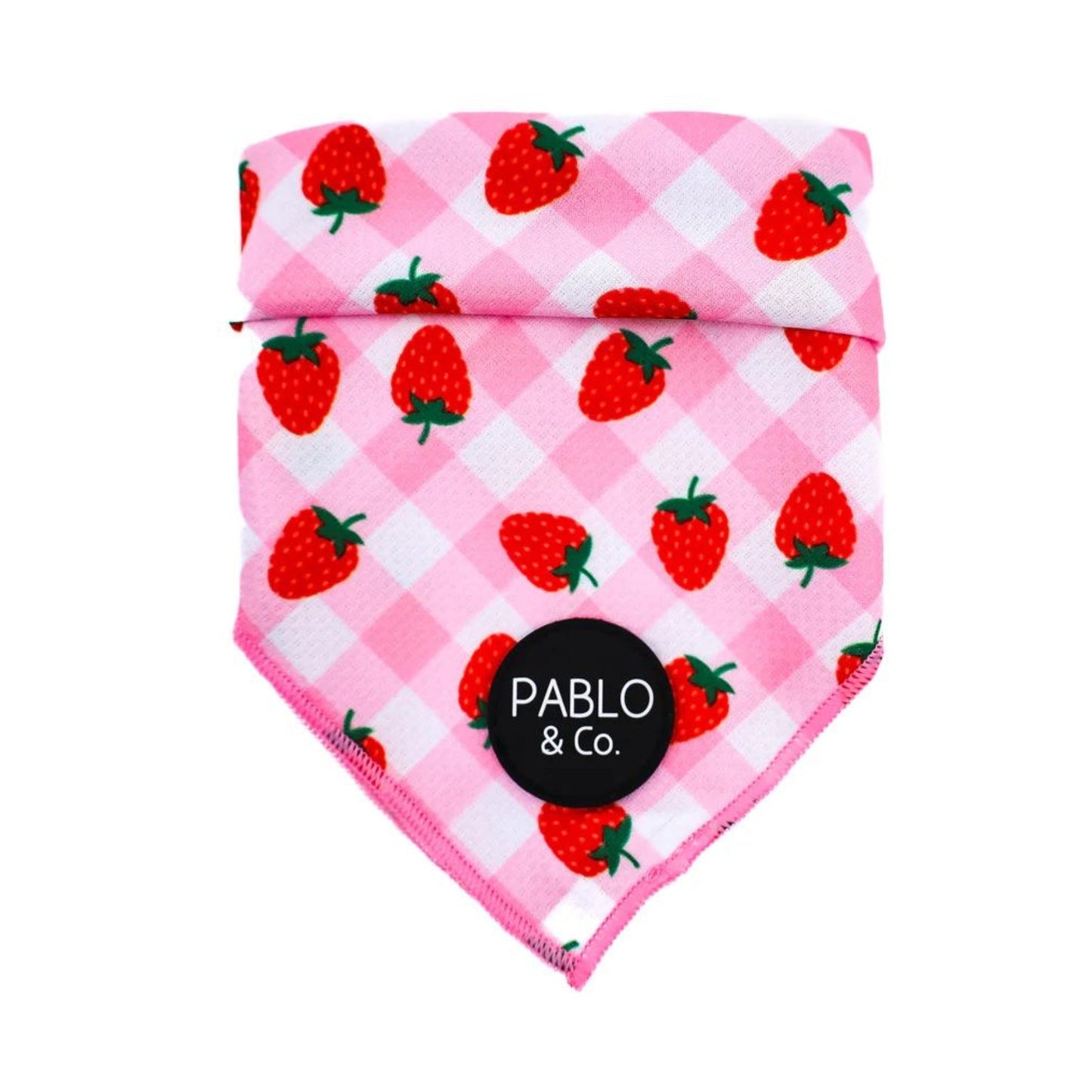 Strawberry Fields Dog Bandana - Pooch Luxury