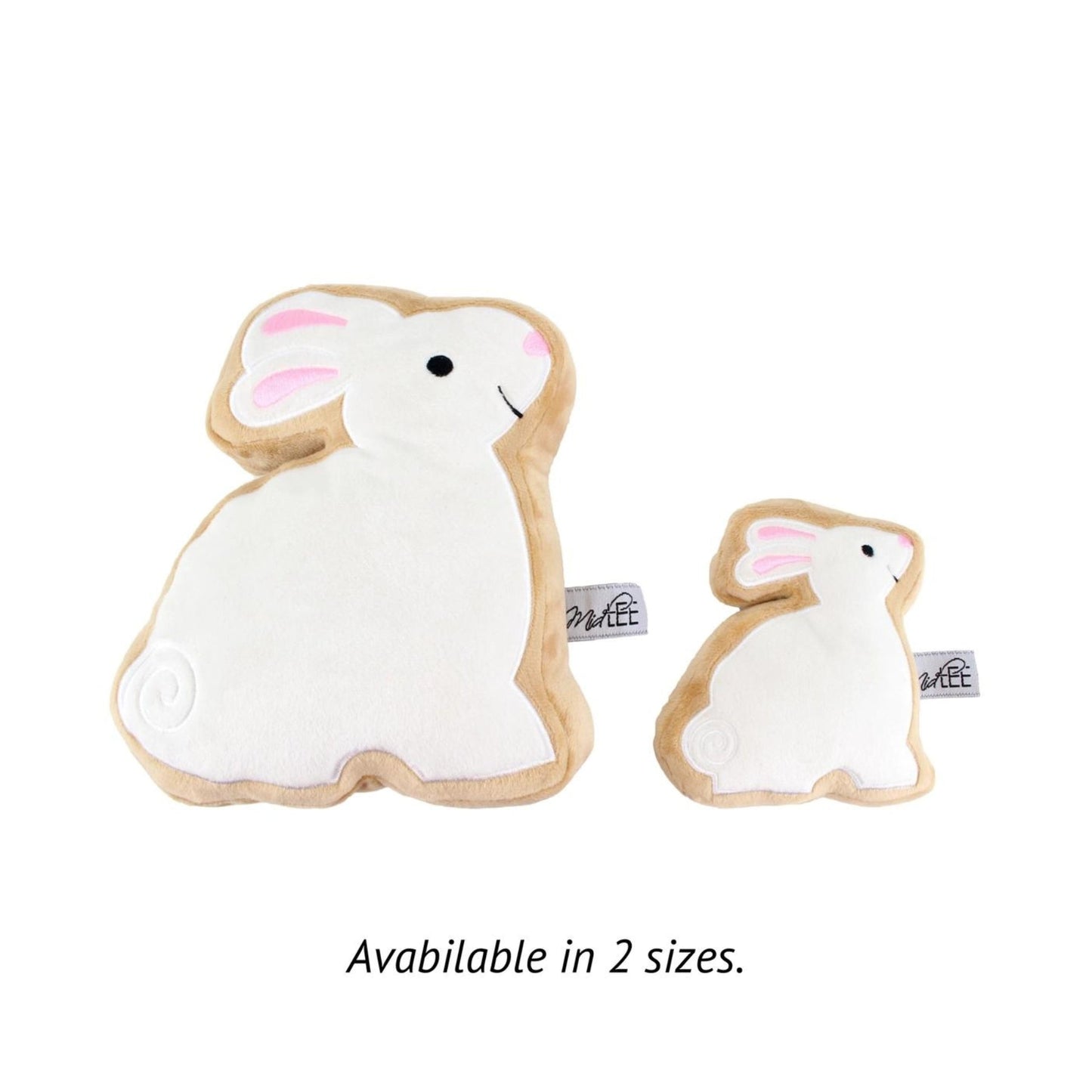 Sugar Cookie Easter Bunny Dog Toy - Pooch Luxury