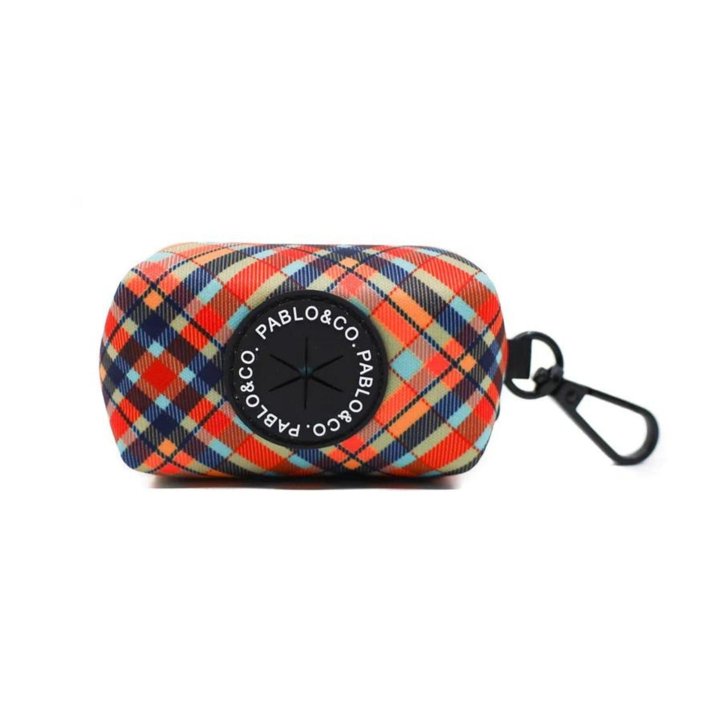 Tartan Poop Bag Holder - Pooch Luxury