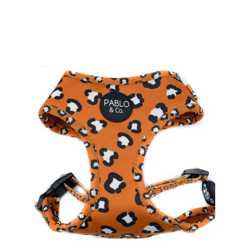 That Leopard Print Adjustable Harness - Pooch Luxury