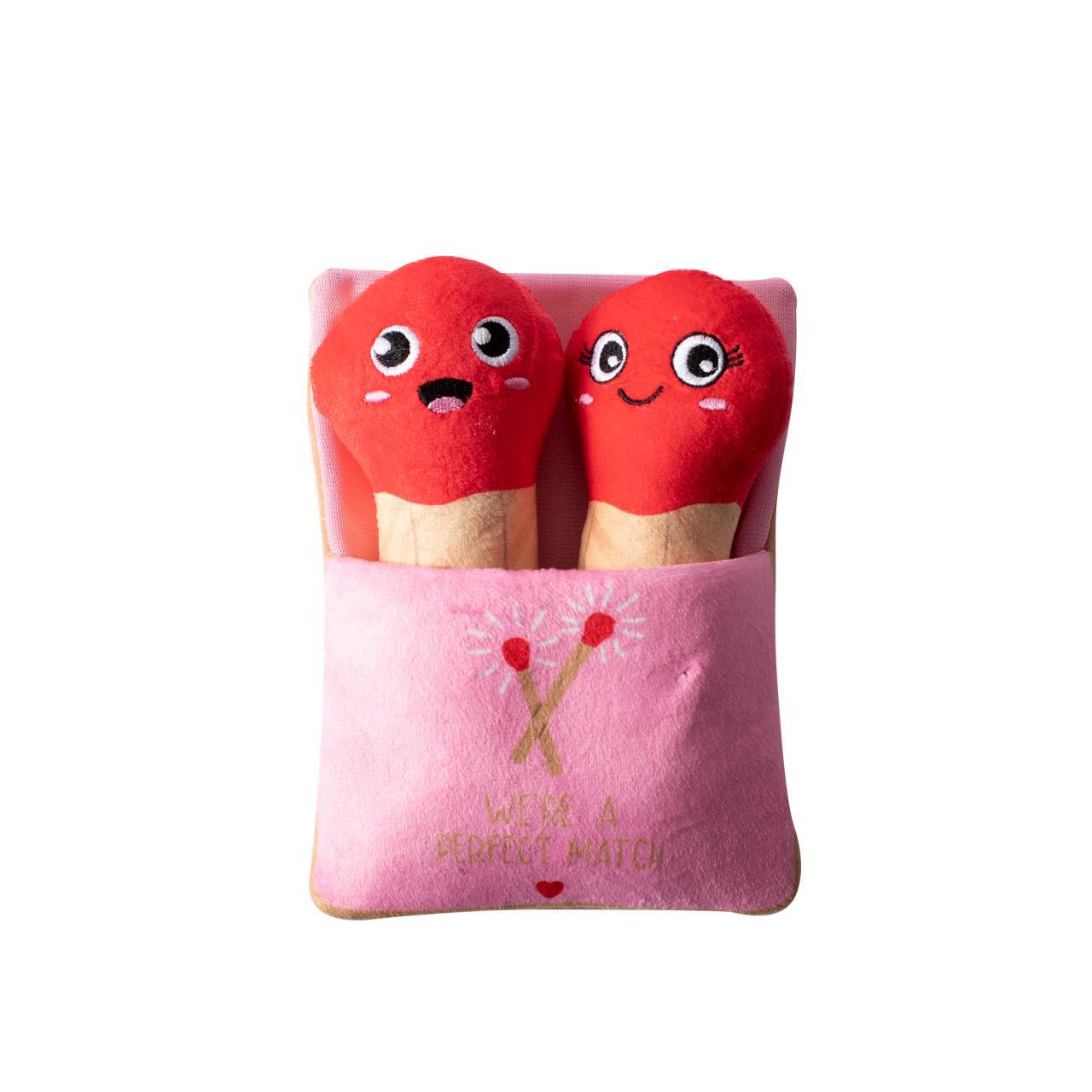 Valentine's Day Dog Toy - Perfect Match - Pooch Luxury