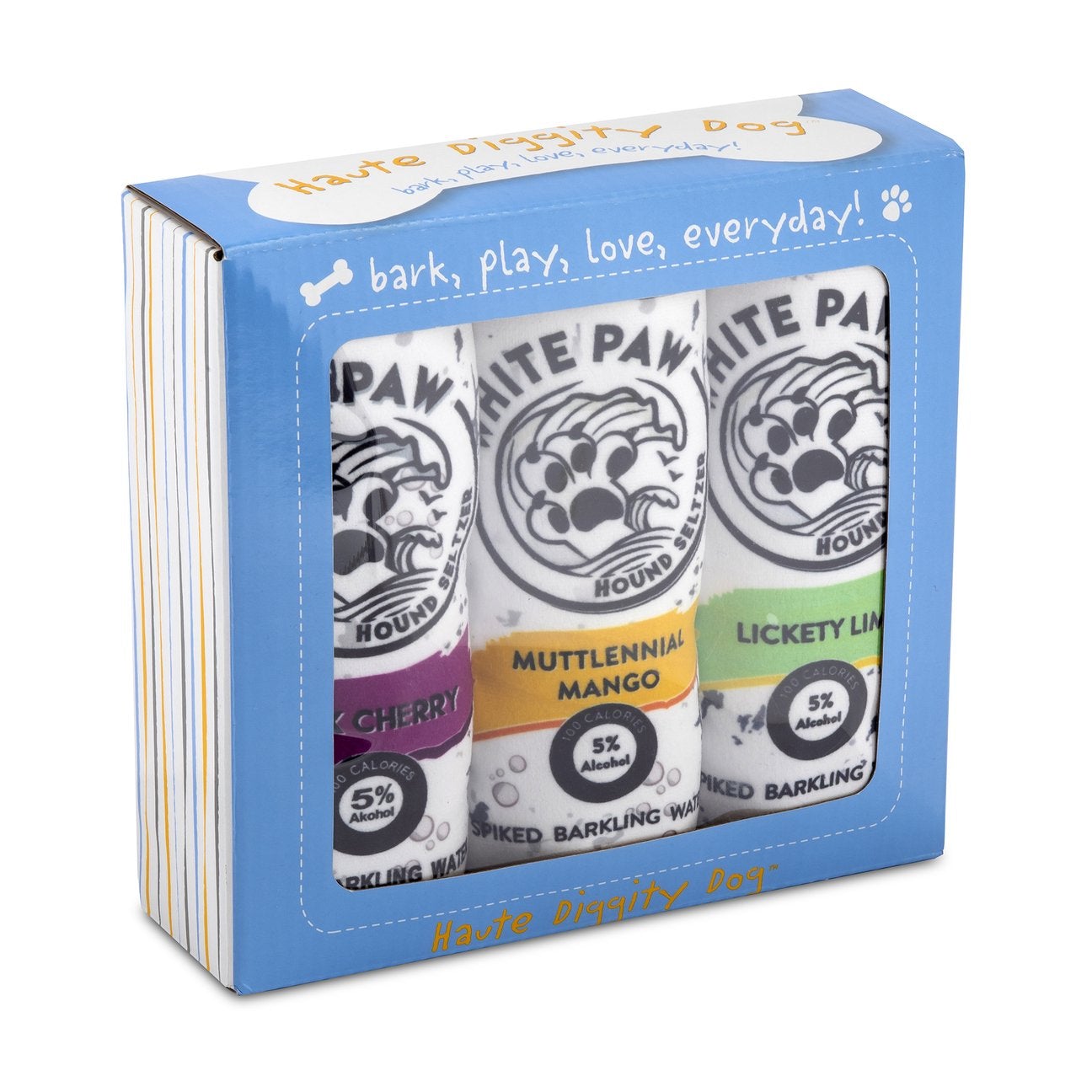 White Paw Hound Seltzer - 3 pack - Pooch Luxury